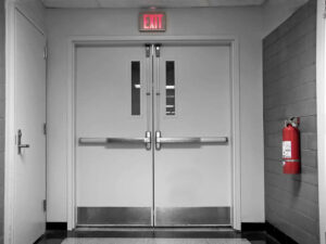 Emergency Exit Fire Door
